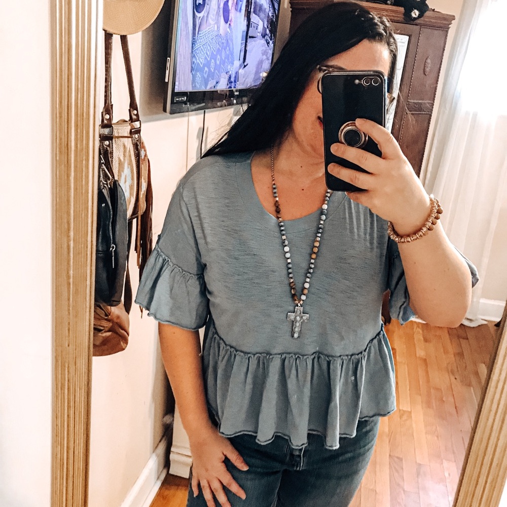 Altard state ruffle crop top - Picture 6 of 6